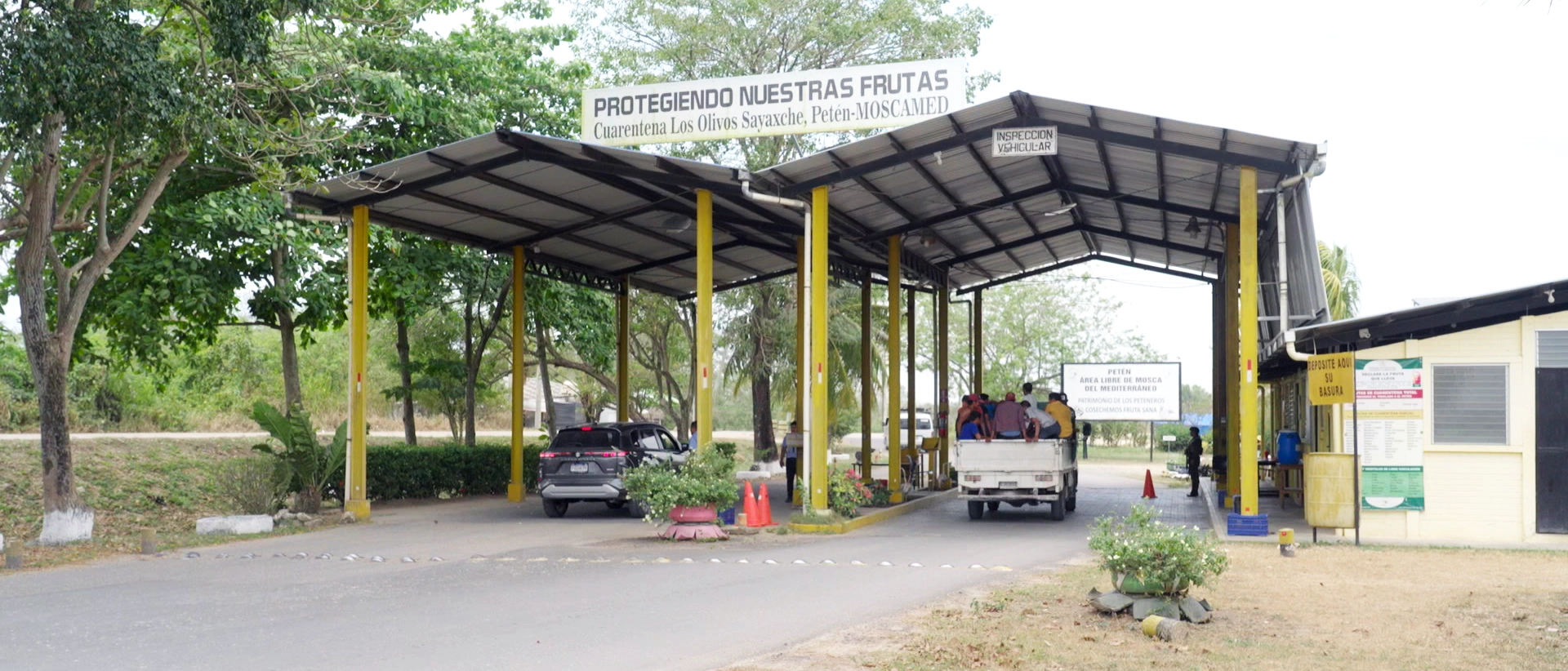 Puesto de Cuarentena Los Olivos, Sayaxché